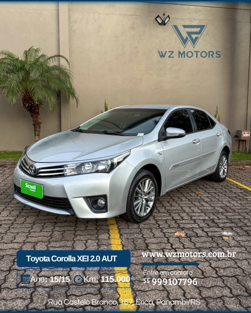 Toyota Corolla XEi 2.0 Flex 16V Aut.