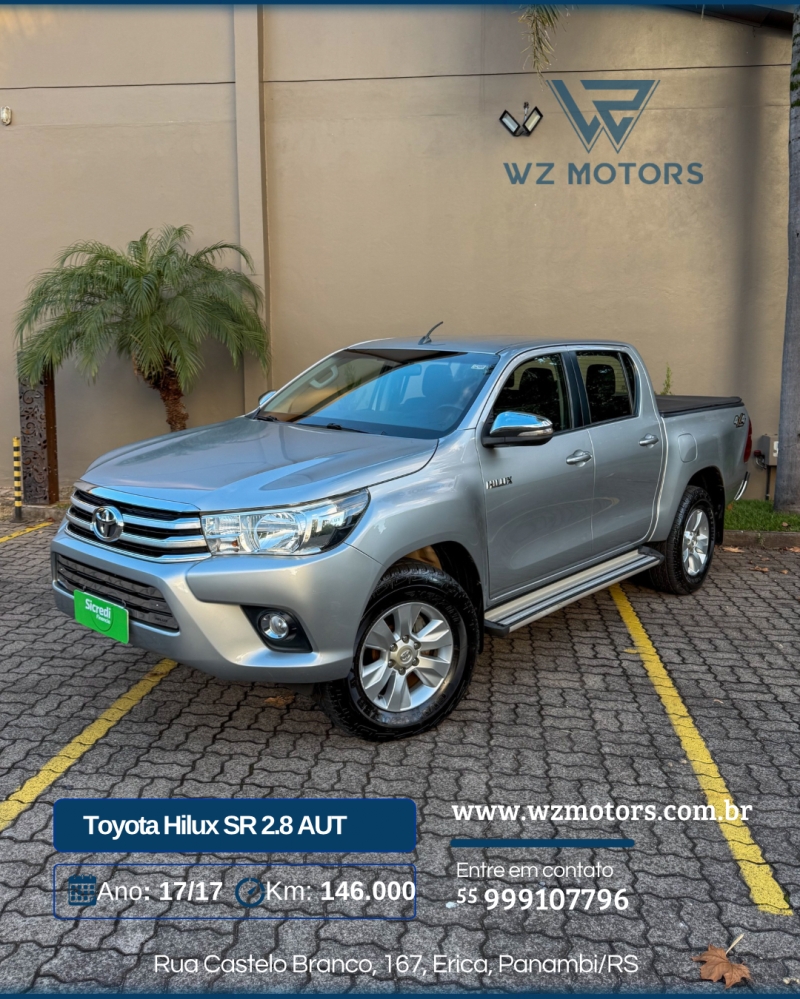 Toyota Hilux CD SR 4x4 2.8 TDI Diesel Aut.